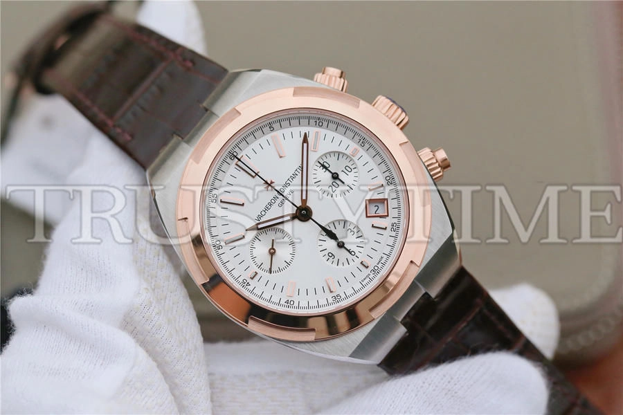 Копия часов Vacheron Constantin Overseas Chronograph 42mm 5500V/000M-B074 Арт.VC-0377