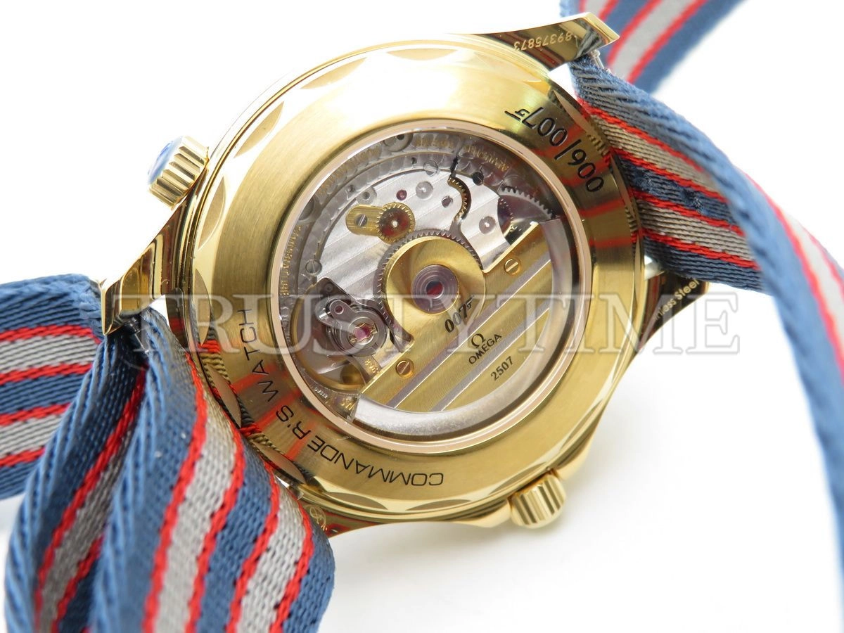 Копия часов Omega Seamaster Diver 300m Co‑Axial Chronometer Commanders’ Watch 41mm 212.62.41.20.04.001 Арт.OM-0695