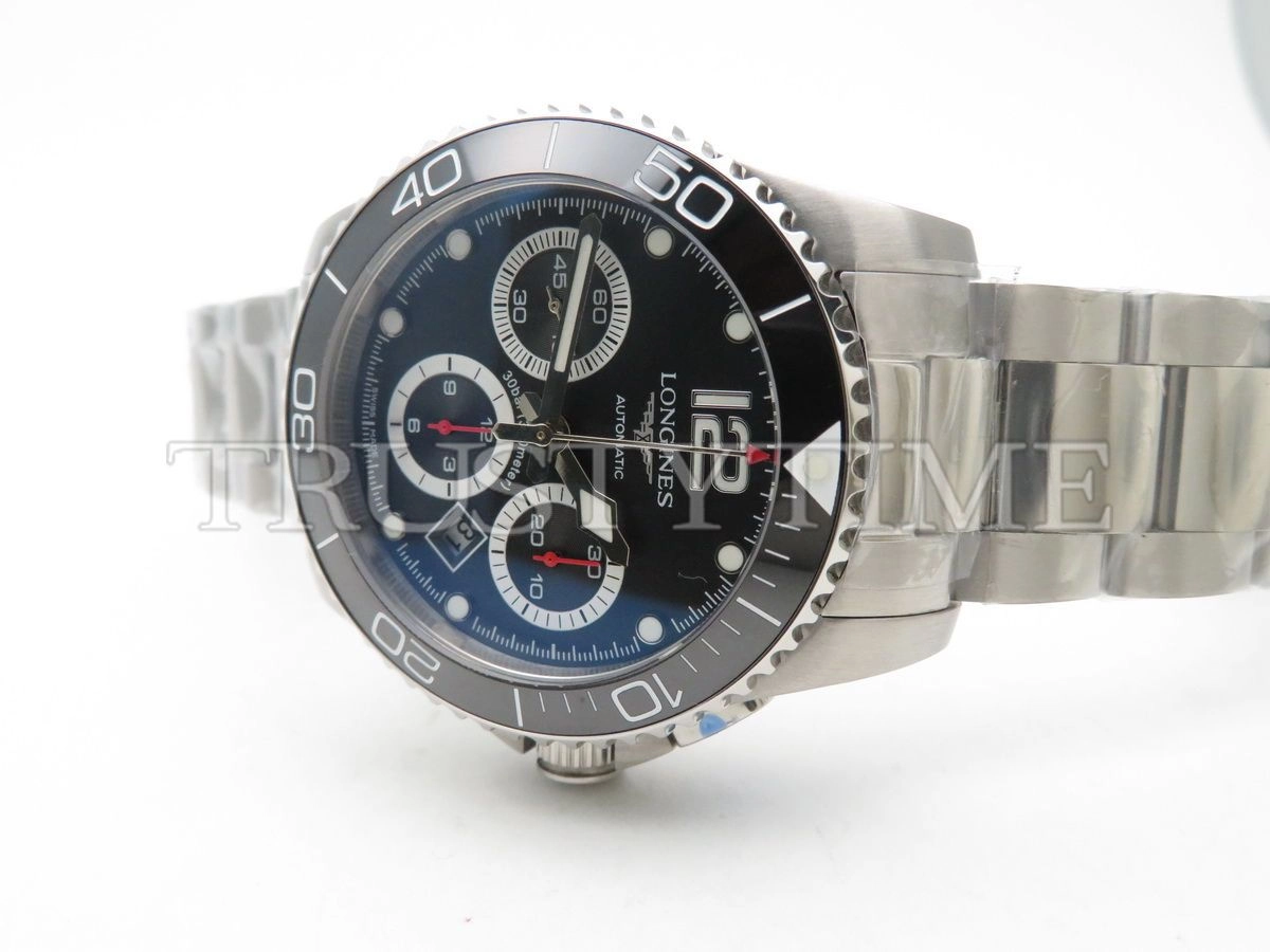 Копия часов Longines Sport Hydroconquest Automatic Chronograph 43mm L3.883.4.56.6 Арт.LN-0267