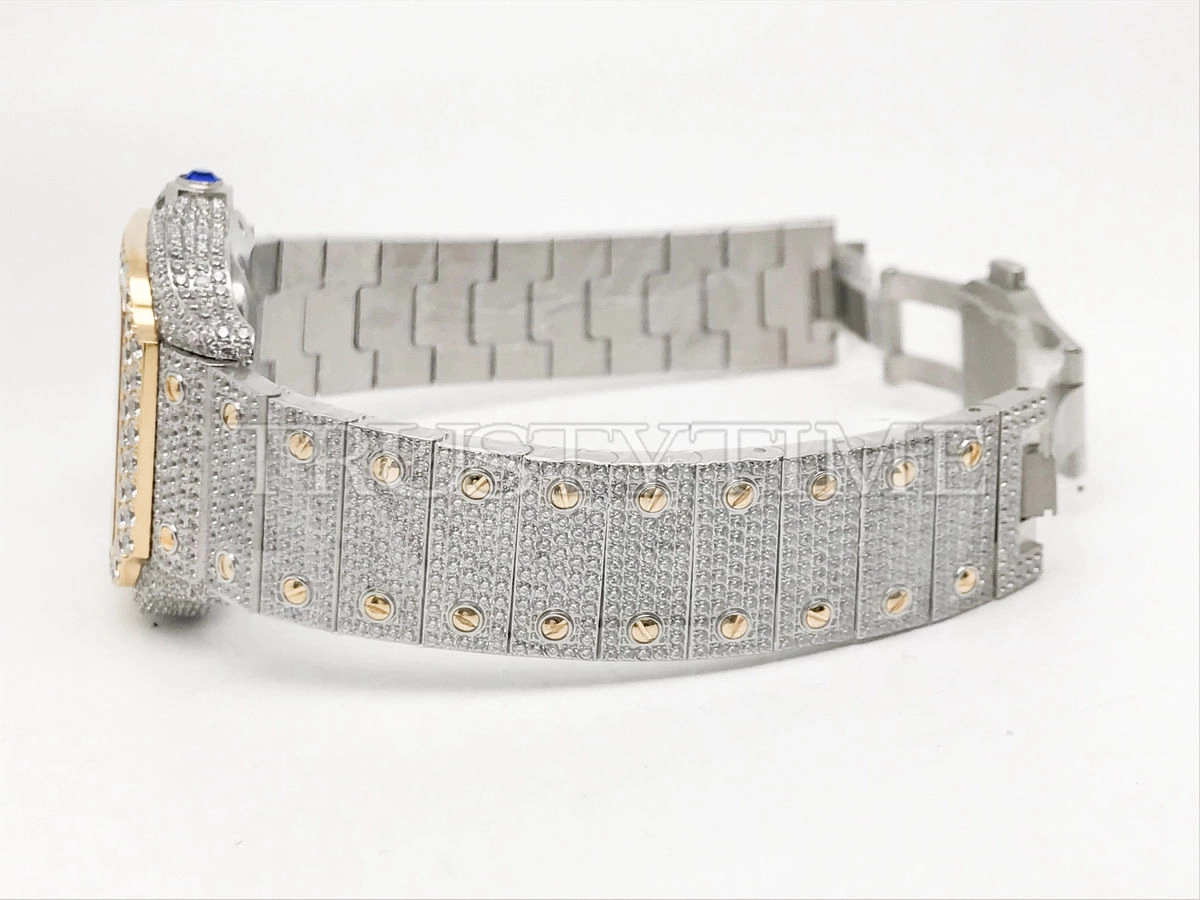 Копия часов Cartier Santos De Cartier 40 W2SA0009 Diamonds Арт.CR-0939