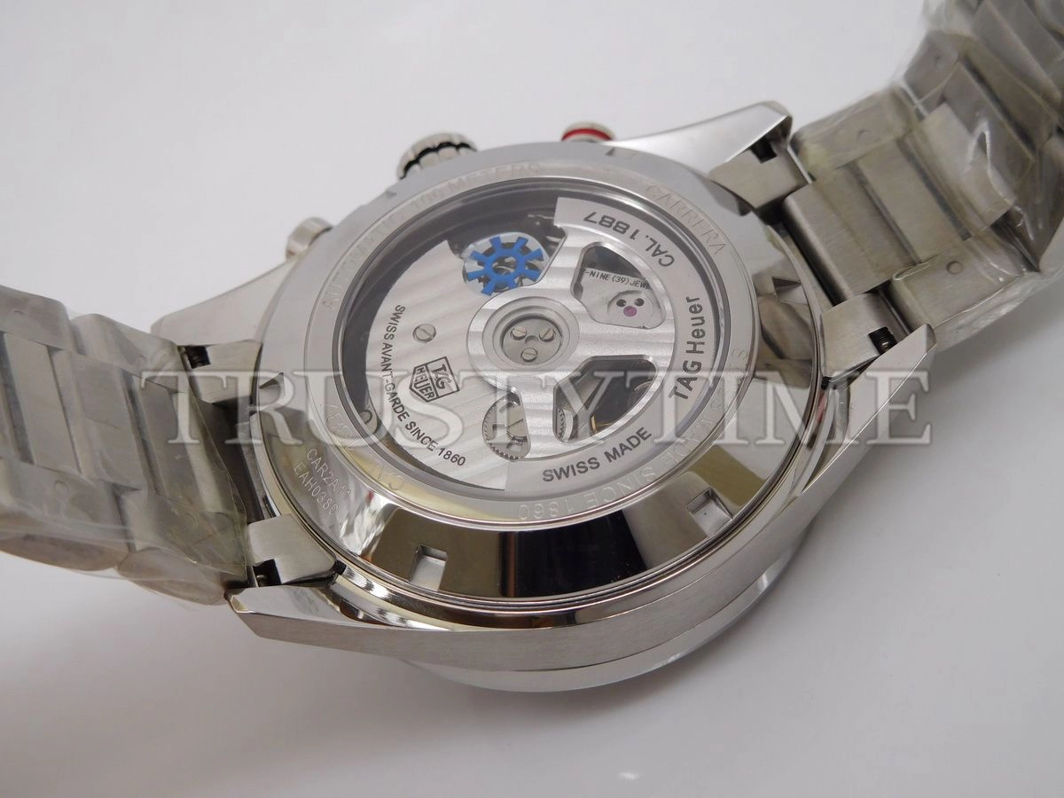 Копия часов Tag Heuer Carrera Calibre 1887 43mm CAR2A10.BAO799 Арт.TG-0417