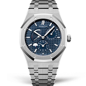 Копия часов Audemars Piguet Royal Oak Dual Time 26120ST.OO.1220ST.02 Арт.AP-0826