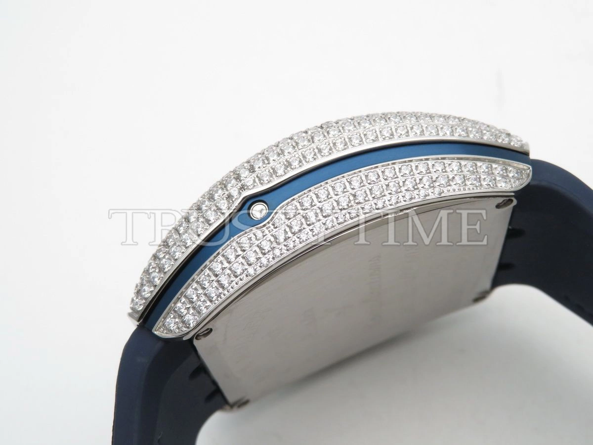 Копия часов Franck Muller Vanguard Chronograph V 45 CC DT YACHTING D NBR CD (BL) (AC) BL.DIAM AC Арт.FM-0642