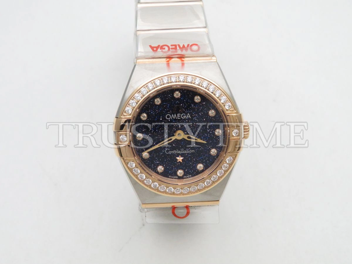 Копия часов Omega Constellation Quartz 25mm 131.25.25.60.53.002 Арт.OM-0791