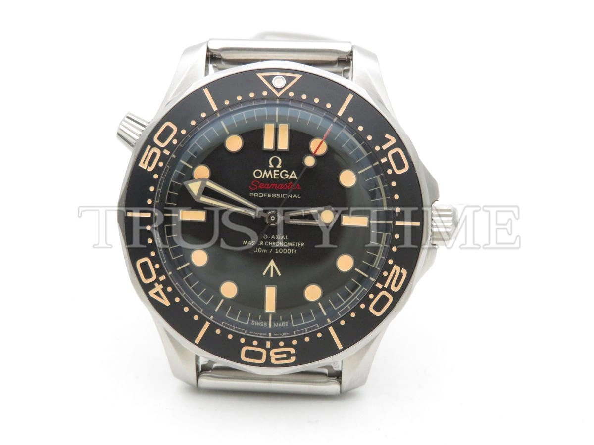 Копия часов Omega Seamaster Diver 300m Co Axial Master Chronometer «007 Edition» 42mm 210.90.42.20.01.001 Арт.OM-0809