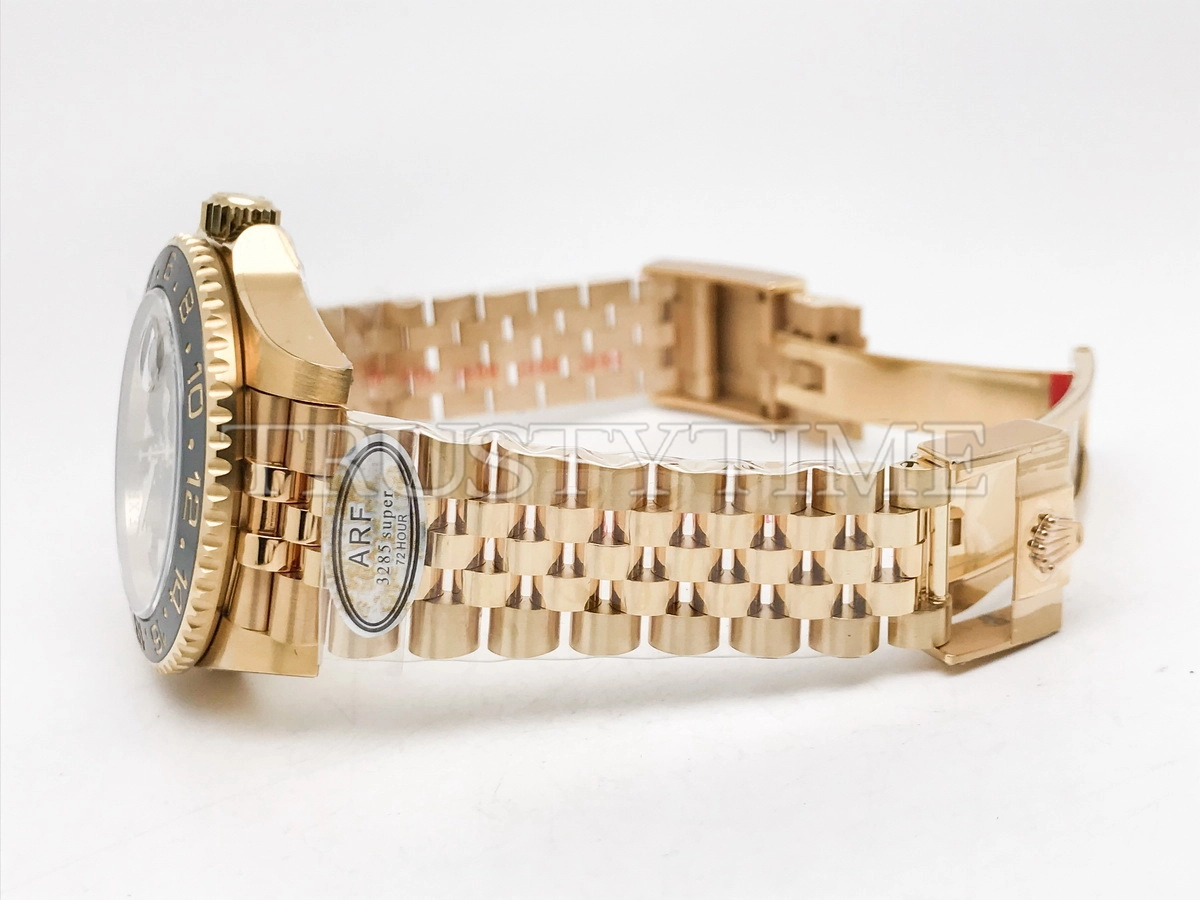 Копия часов Rolex GMT Master II Tiger Iron 40mm 126718GRNR-0002 Арт.RX-3536