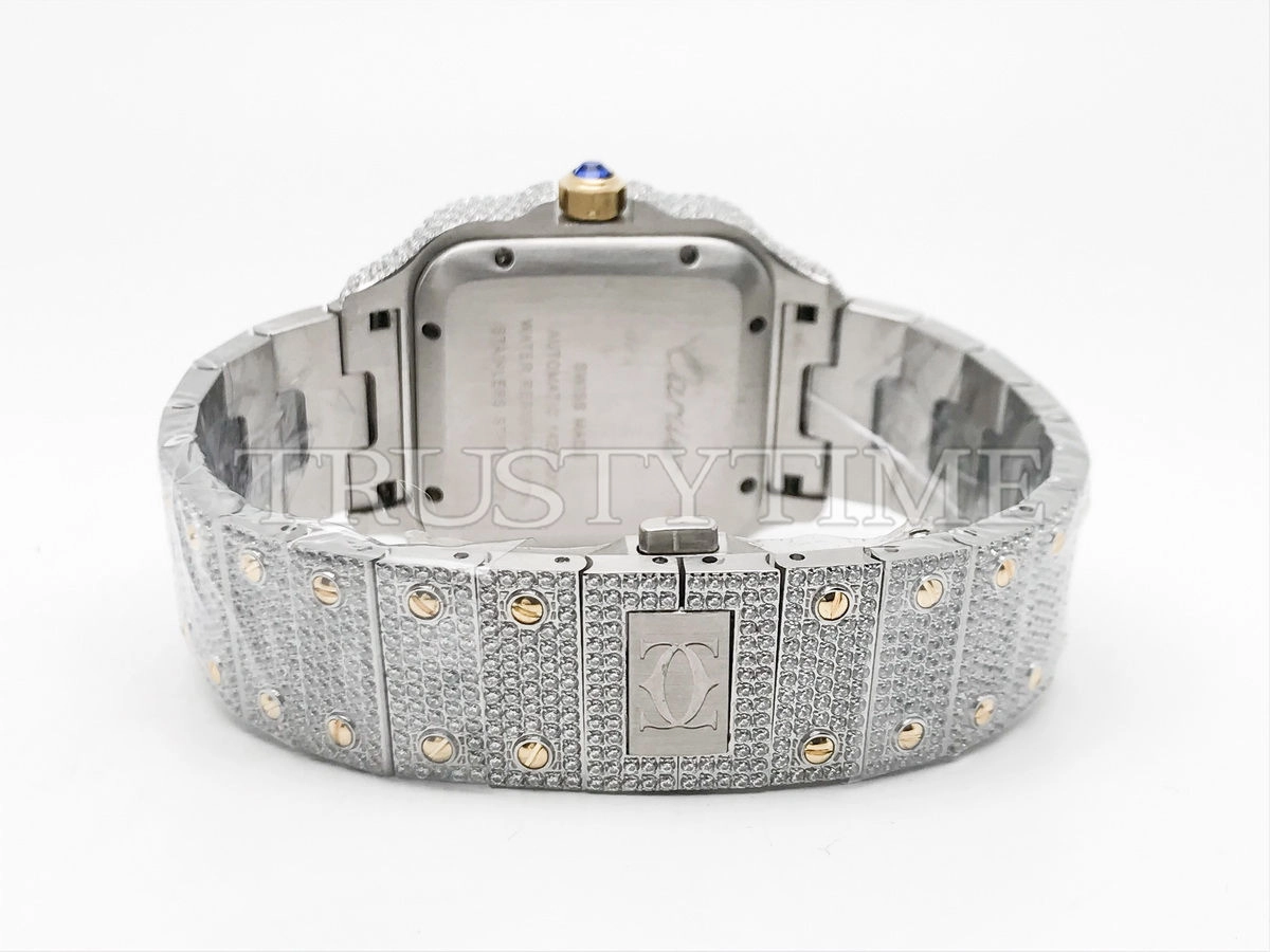 Копия часов Cartier Santos De Cartier 40 W2SA0009 Diamonds Арт.CR-0937