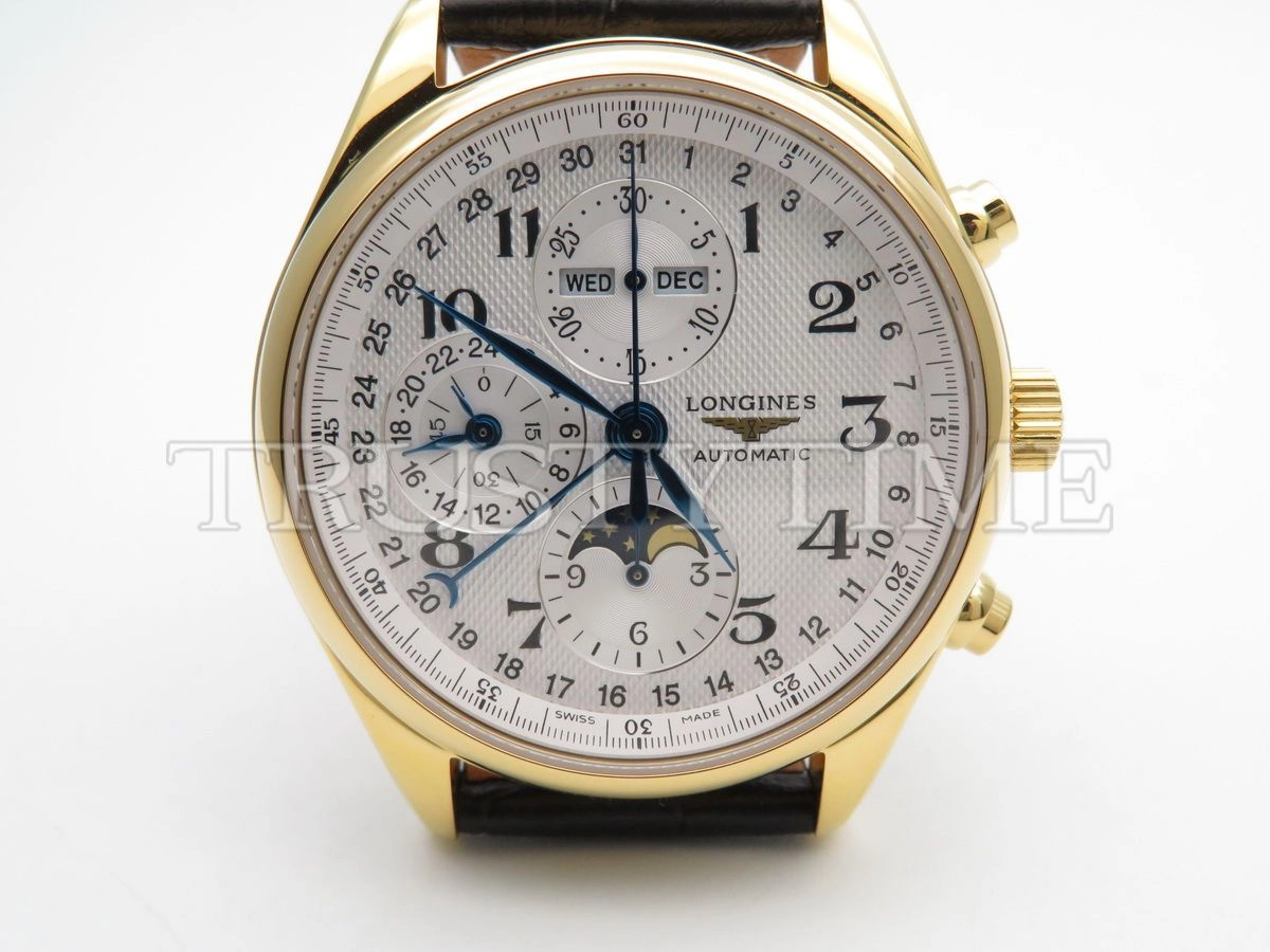 Копия часов Longines Master Collection Chronograph Calendar 40mm L2.673.6.78.5 Арт.LN-0284