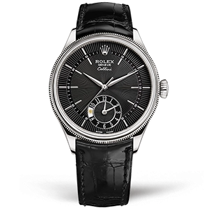 Копия часов Rolex Cellini Dual Time 39mm 50529-0007 Арт.RX-2426