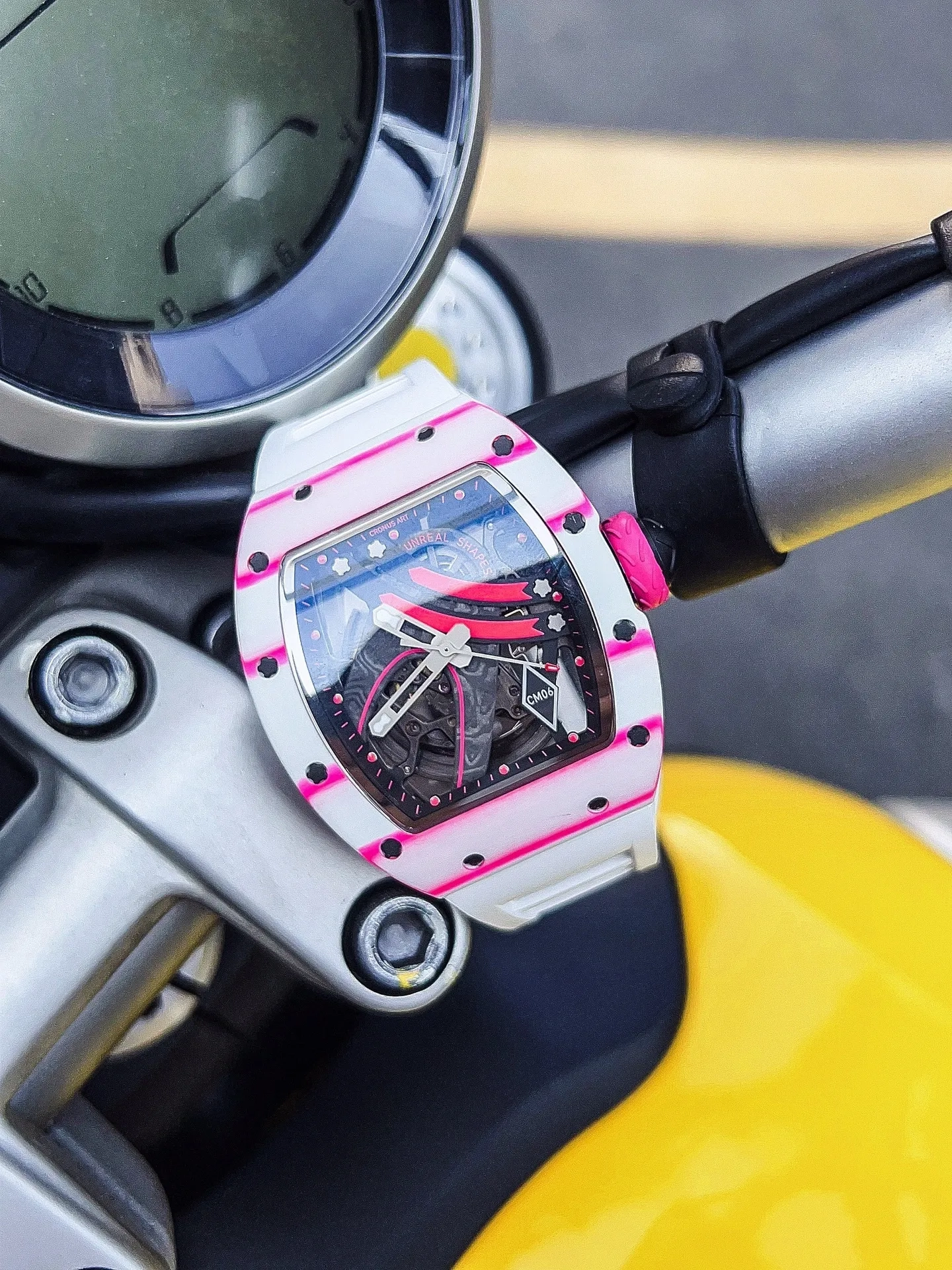 Копия часов CronusArt NTPT Carbon Fiber Watch CM06-P Арт.CA-0404