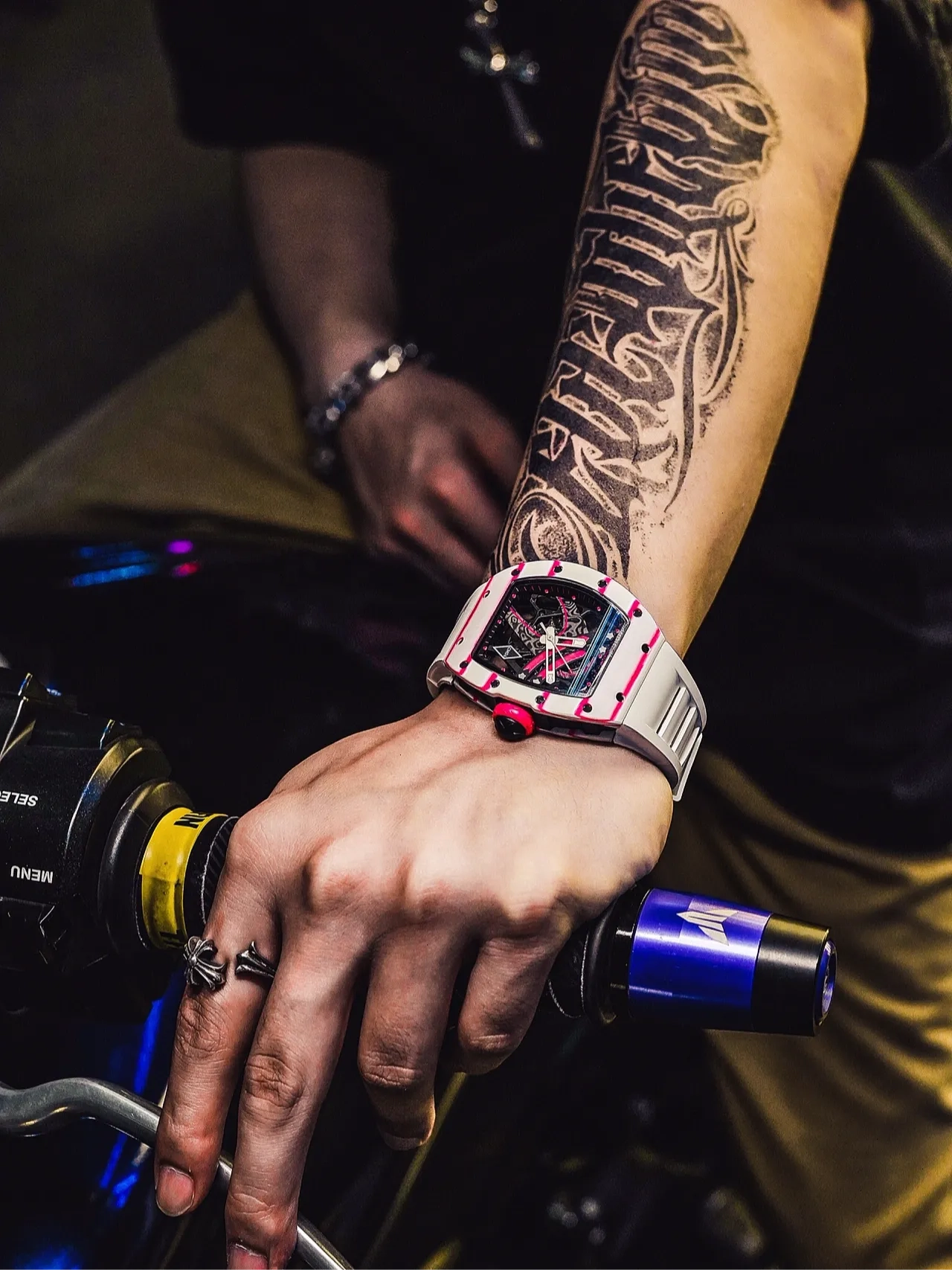 Копия часов CronusArt NTPT Carbon Fiber Watch CM06-P Арт.CA-0404