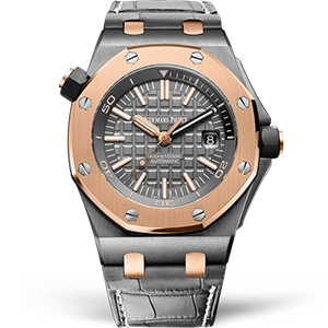 Копия часов Audemars Piguet Royal Oak Offshore Diver QEII Cup 2014 15709TR.OO.A005CR.01 Арт.AP-0466