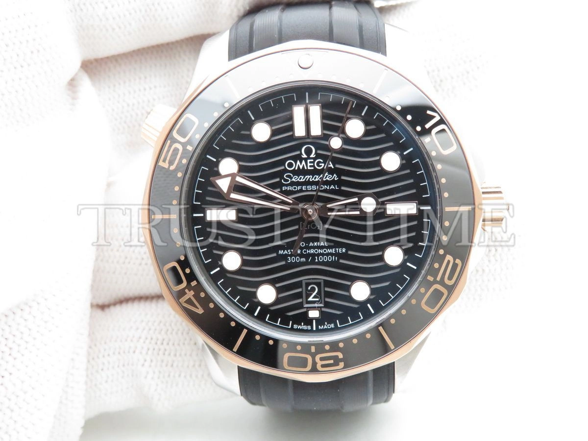 Копия часов Omega Seamaster Diver 300m Co-axial Chronometer 42mm 210.22.42.20.01.002 Арт.OM-0675