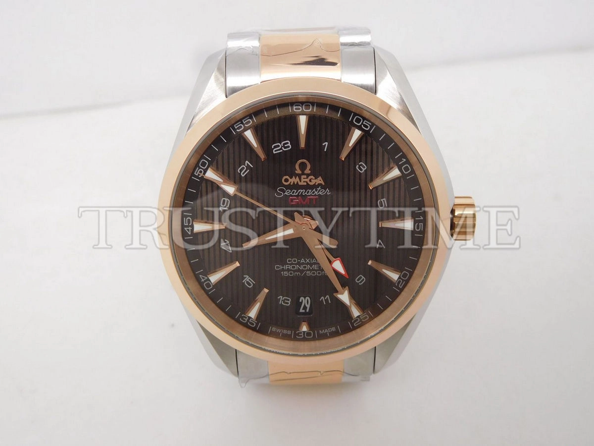 Копия часов Omega Seamaster Aqua Terra 150m Co-Axial Gmt 43mm 231.20.43.22.06.003 Арт.OM-0434