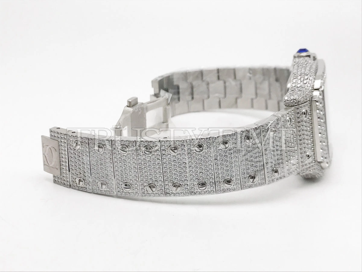 Копия часов Cartier Santos De Cartier 40 WSSA0018 Diamonds Арт.CR-0927
