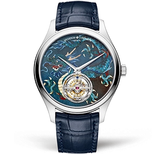 Копия часов Vacheron Constantin Métiers d'Art Ode to the four Guardians “Azure Dragon” 6040C/000G-153C Арт.VC-0426