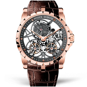 Копия часов Roger Dubuis Excalibur Double Flying Tourbillon 45mm RDDBEX0395 Арт.RG-0466
