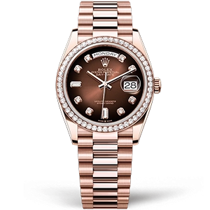 Копия часов Rolex Day-Date 36mm 128345RBR-0040 Арт.RX-1047