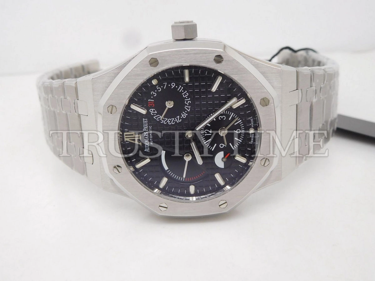 Копия часов Audemars Piguet Royal Oak Dual Time 26120ST.OO.1220ST.03 Арт.AP-0824