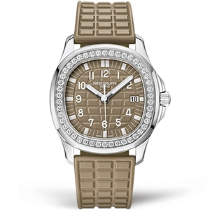 Копия часов Patek Philippe Aquanaut Quartz Ladies 35mm 5067A-020 Арт.PP-0356