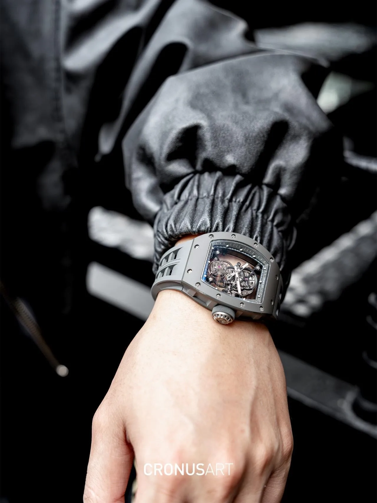 Копия часов CronusArt Ceramic Watch CM007-022 Арт.CA-0408
