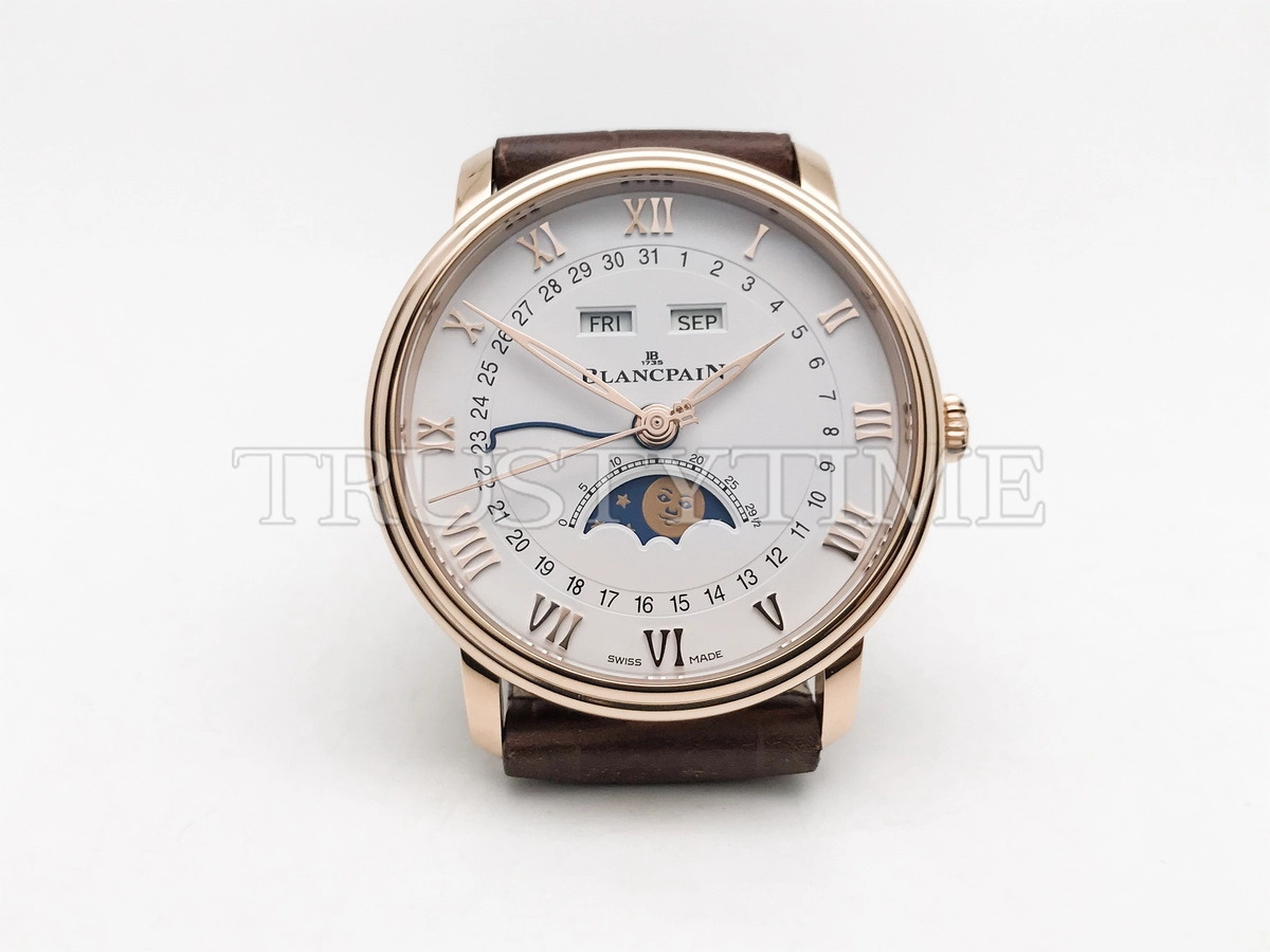 Копия часов Blancpain Villeret Moonphase 6654-3642-55B Арт.BP-0359