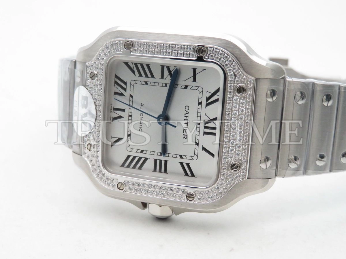 Копия часов Cartier Santos De Cartier 35 W4SA0005 Арт.CR-0663