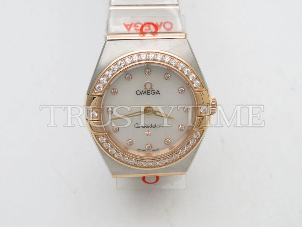 Копия часов Omega Constellation Quartz 25mm 131.25.25.60.55.001 Арт.OM-0790