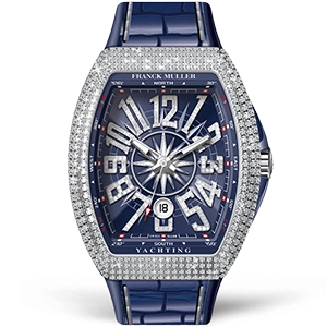 Копия часов Franck Muller Vanguard Yachting V 45 SC DT YACHT D NBR CD (BL) (OG) (BL.DIAM AC) Арт.FM-0602
