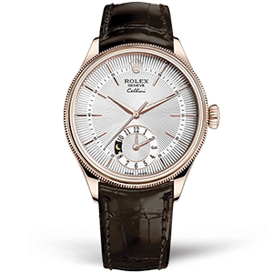 Копия часов Rolex Cellini Dual Time 39mm 50525-0008 Арт.RX-1741