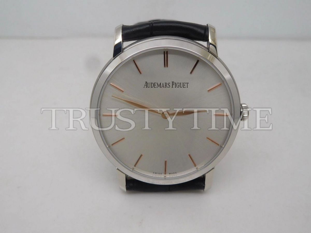 Копия часов Audemars Piguet Jules Audemars Extra-Thin 15180BC.OO.A002CR.01 Арт.AP-0629