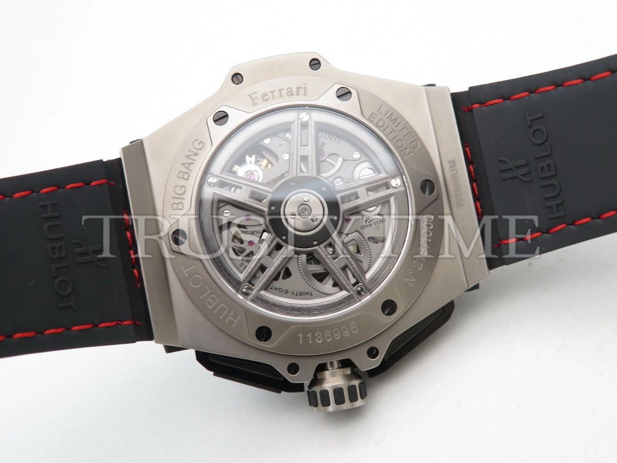Копия часов Hublot Big Bang Unico Ferrari Forged 401.NJ.0123.VR