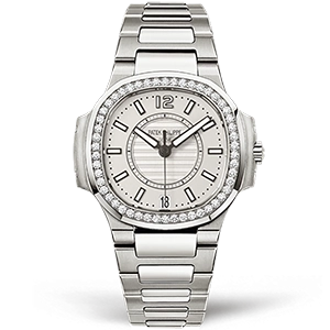 Копия часов Patek Philippe Nautilus Ladies 32mm 7010/1G-001 Арт.PP-0505