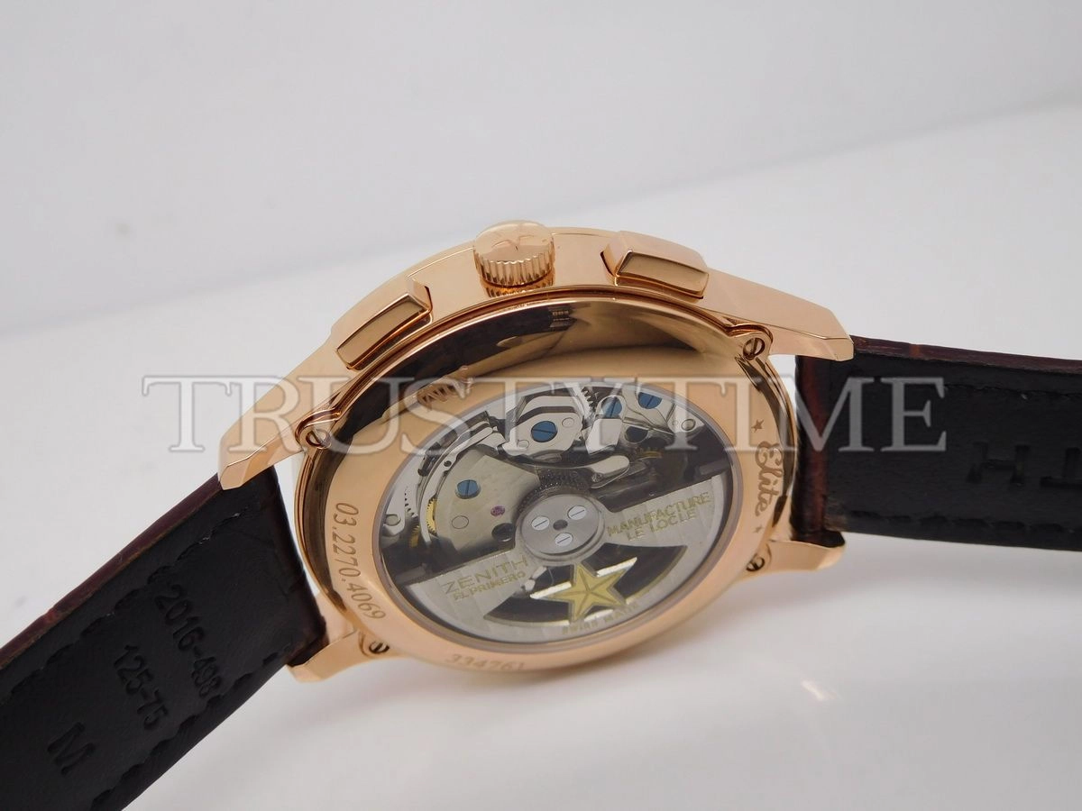 Копия часов Zenith Elite Chronograph Classic 42mm 18.2270.4069/01.C498 Арт.ZN-0282