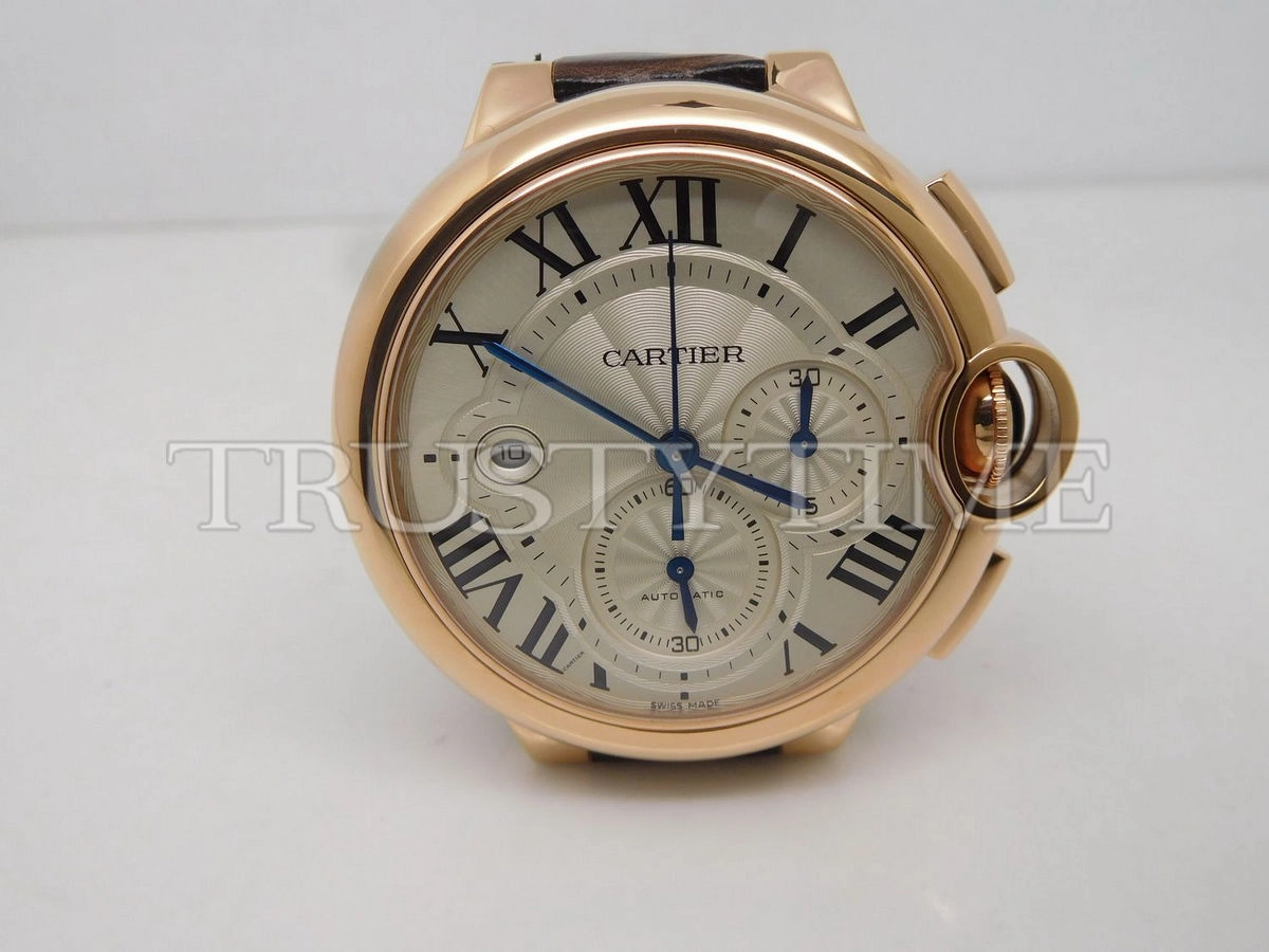 Копия часов Cartier Balon Bleu Chronograph 44 W6920009 Арт.CR-0478