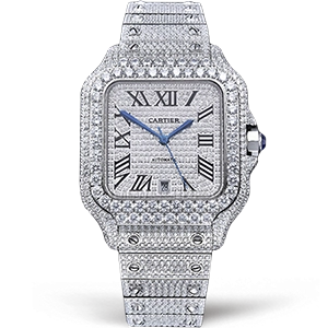 Копия часов Cartier Santos De Cartier 40 WSSA0018 Diamonds Арт.CR-0929