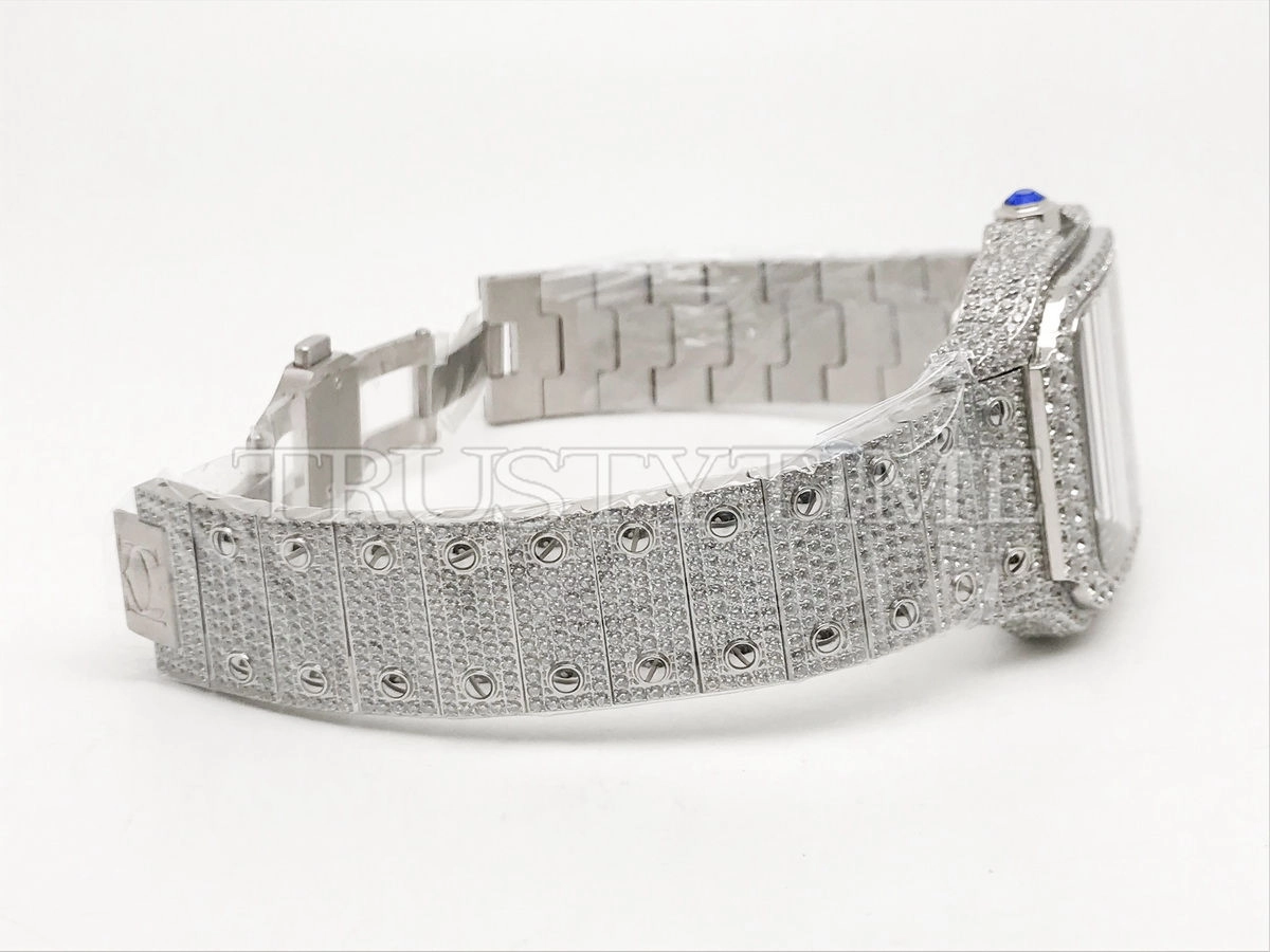 Копия часов Cartier Santos De Cartier 40 WSSA0018 Diamonds Арт.CR-0931