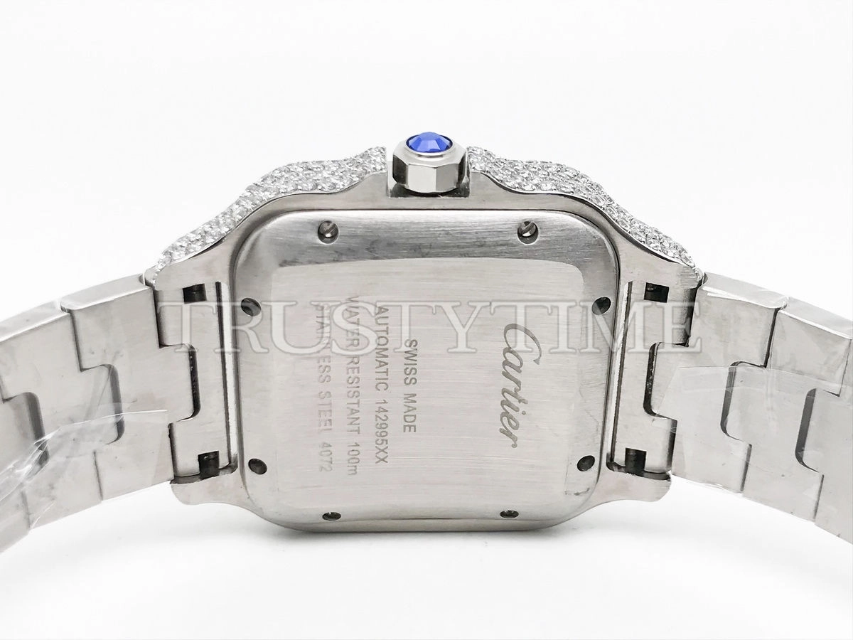 Копия часов Cartier Santos De Cartier 40 W2SA0009 Diamonds Арт.CR-0939