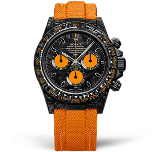 Копия часов Rolex Cosmograph Daytona DIW Carbon Orange Арт.RX-1919