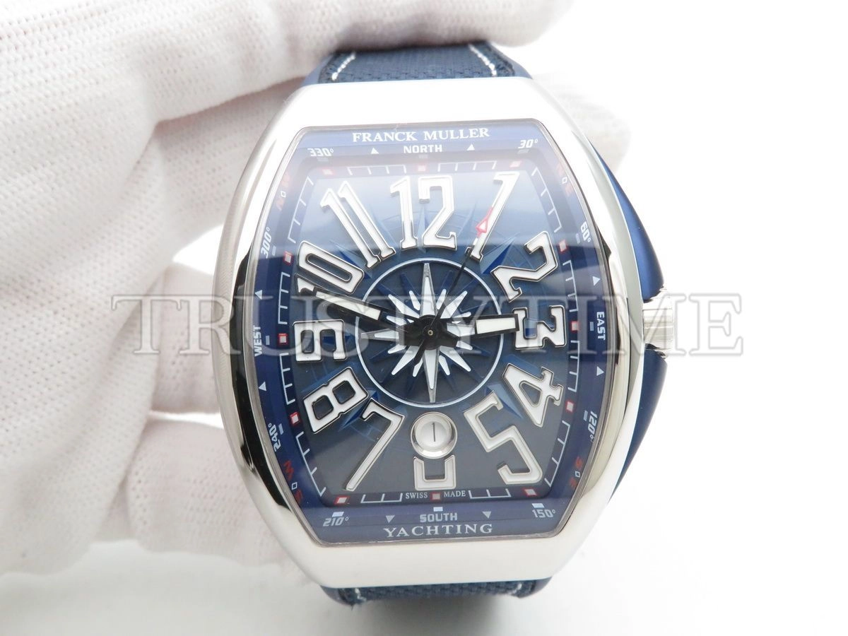 Копия часов Franck Muller Vanguard Yachting V45-SC-DT-YACHT-AC-BL Арт.FM-0604