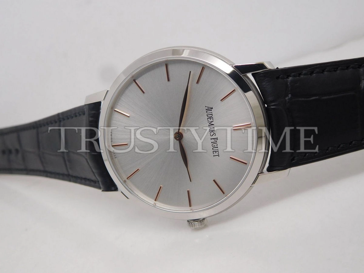 Копия часов Audemars Piguet Jules Audemars Extra-Thin 15180BC.OO.A002CR.01 Арт.AP-0629