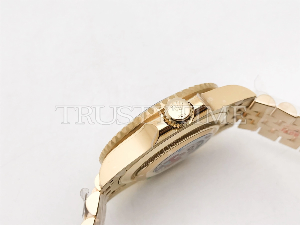 Копия часов Rolex GMT Master II Tiger Iron 40mm 126718GRNR-0002 Арт.RX-3536