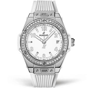 Копия часов Hublot Big Bang One Click Steel White Diamonds 39 465.SE.2010.RW.1204 Арт.HB-1253