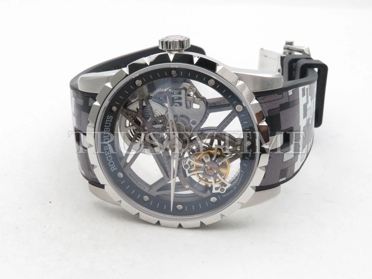 Копия часов Roger Dubuis Excalibur Skeleton Flying Tourbillon Арт.RG-0449