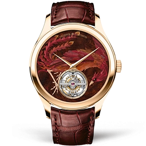 Копия часов Vacheron Constantin Métiers d'Art Ode to the four Guardians “Vermillion Bird” 6040C/000R-152C Арт.VC-0428