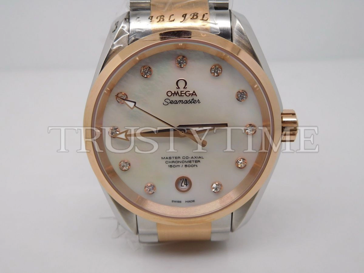 Копия часов Omega Seamaster Aqua Terra 150m Master Co-Axial Ladies 38.5mm 231.20.39.21.55.003 Арт.OM-0425