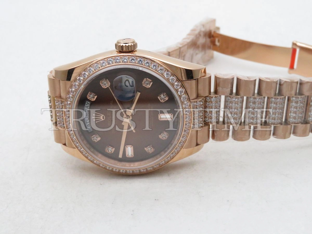Копия часов Rolex Day-Date 36mm 128345RBR-0041 Арт.RX-1980
