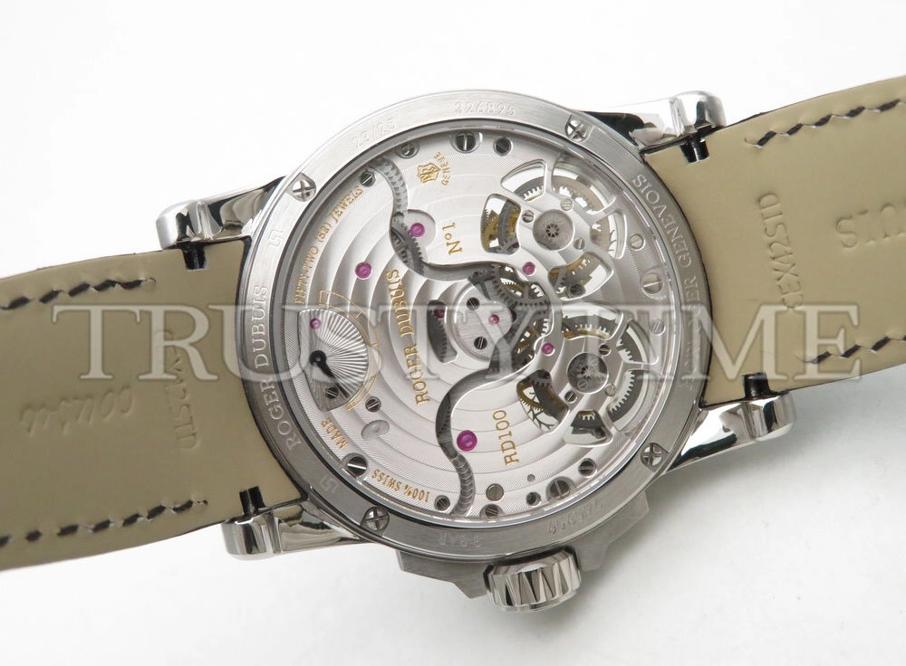 Копия часов Roger Dubuis Excalibur Double Flying Tourbillon 45mm RDDBEX0250 Арт.RG-0417