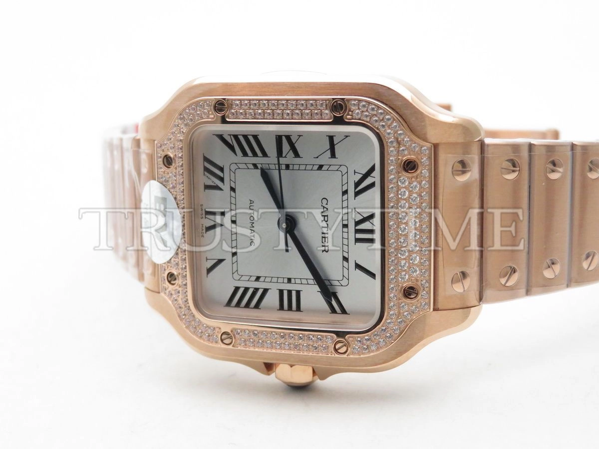 Копия часов Cartier Santos De Cartier 35 WJSA0007 Арт.CR-0661
