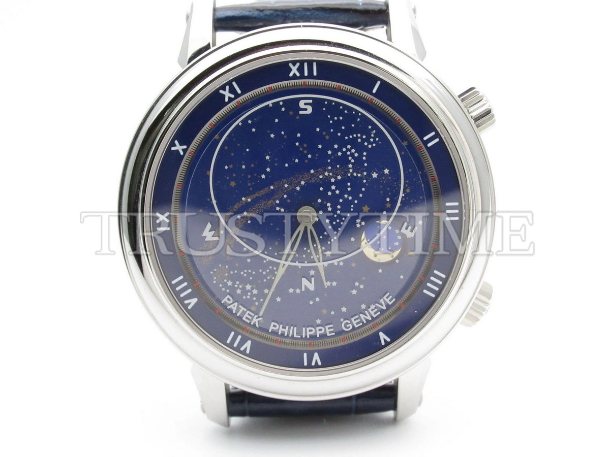 Копия часов Patek Philippe Grand Complications Celestial Sky Moon 43mm 5102G-001 Арт.PP-0439